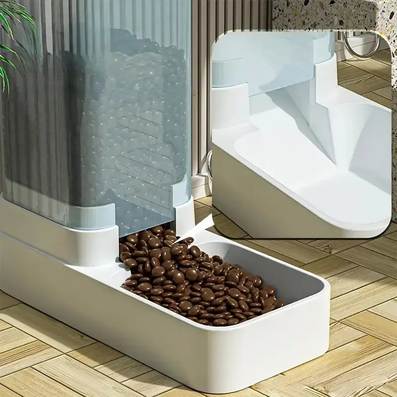 Large Capacity Gravity Pet Feeder & Water Dispenser | FurvioShop
