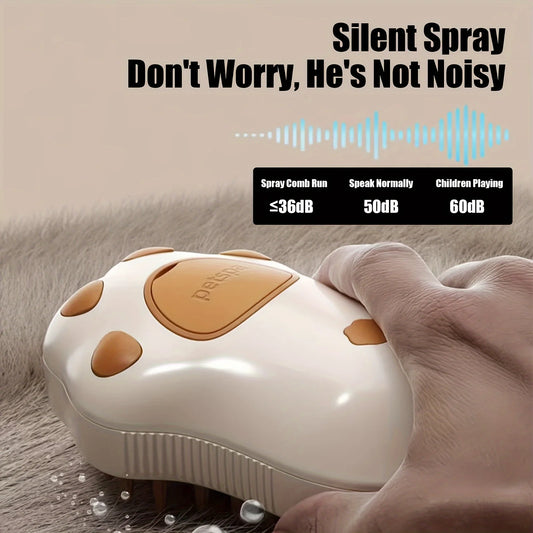 Silent Spray Pet Massage Comb & Brush | FurvioShop