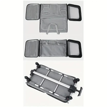 Extra large Furvio Shop portable pet trolley carrier with ventilation and sturdy handle, suitable for traveling with small to medium pets.
