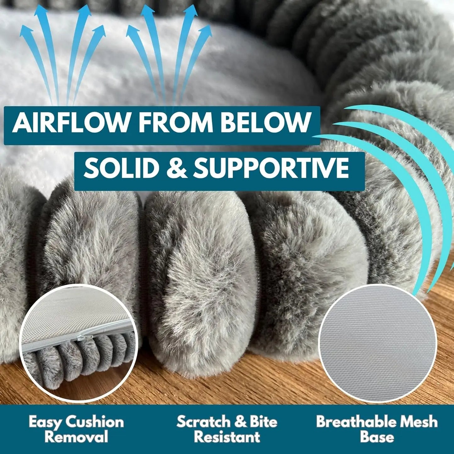 Foldable window cat hammock and sunbed by Furvio Shop, featuring a cozy fabric surface and adjustable mounting options.