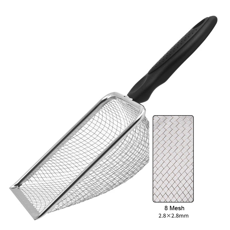 Fine Mesh Stainless Steel Litter Scoop | FurvioShop