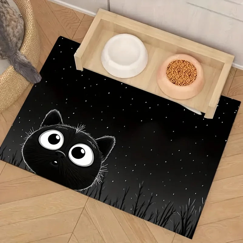Furvio Shop waterproof diatom mud pet feeding mat with non-slip surface and eco-friendly design for easy cleaning.