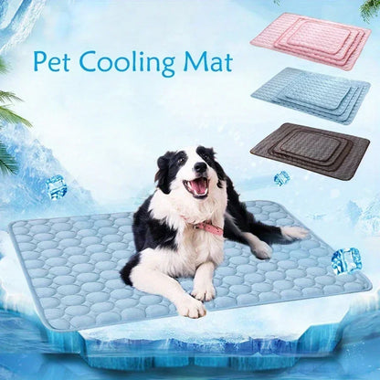 Breathable Ice Silk Pet Cooling Mat | FurvioShop