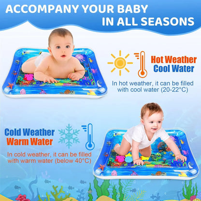 Interactive Furvio Shop sensory cooling water mat for pets, featuring textured surface and vibrant colors for comfort and play.