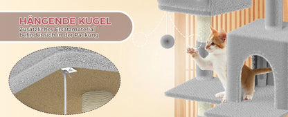 Ultimate XXL Cat Tree Tower - 208cm | FurvioShop