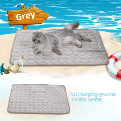 Breathable Ice Silk Pet Cooling Mat | FurvioShop