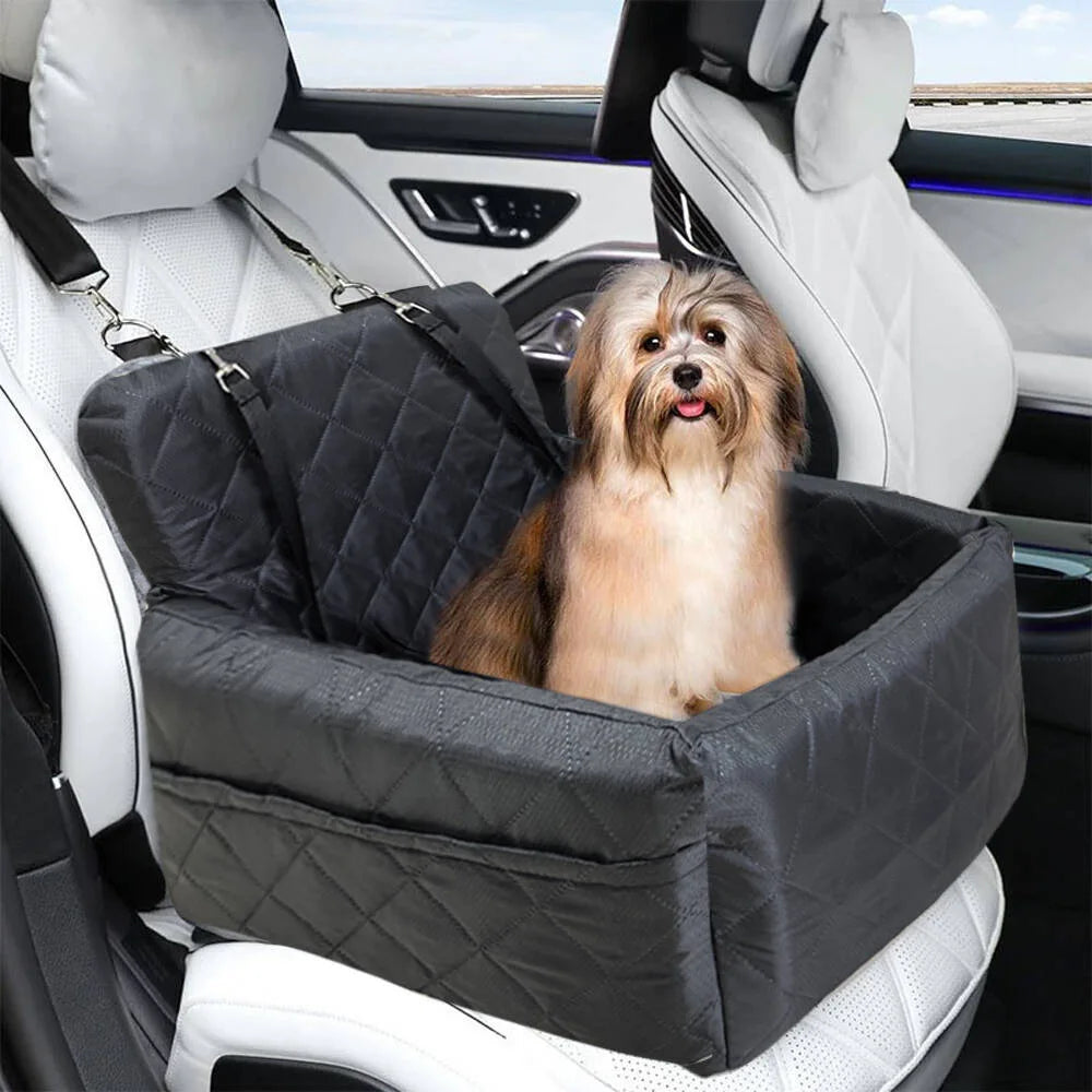 Safe & Cozy Dog Car Seat Booster Bed | FurvioShop