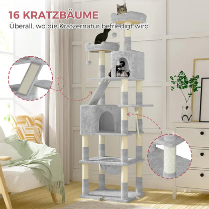 Ultimate XXL Cat Tree Tower - 208cm | FurvioShop