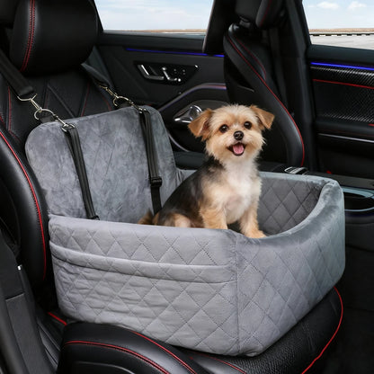 Safe & Cozy Dog Car Seat Booster Bed | FurvioShop