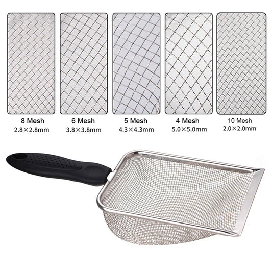 Fine Mesh Stainless Steel Litter Scoop | FurvioShop