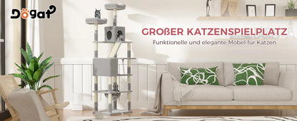 Ultimate XXL Cat Tree Tower - 208cm | FurvioShop