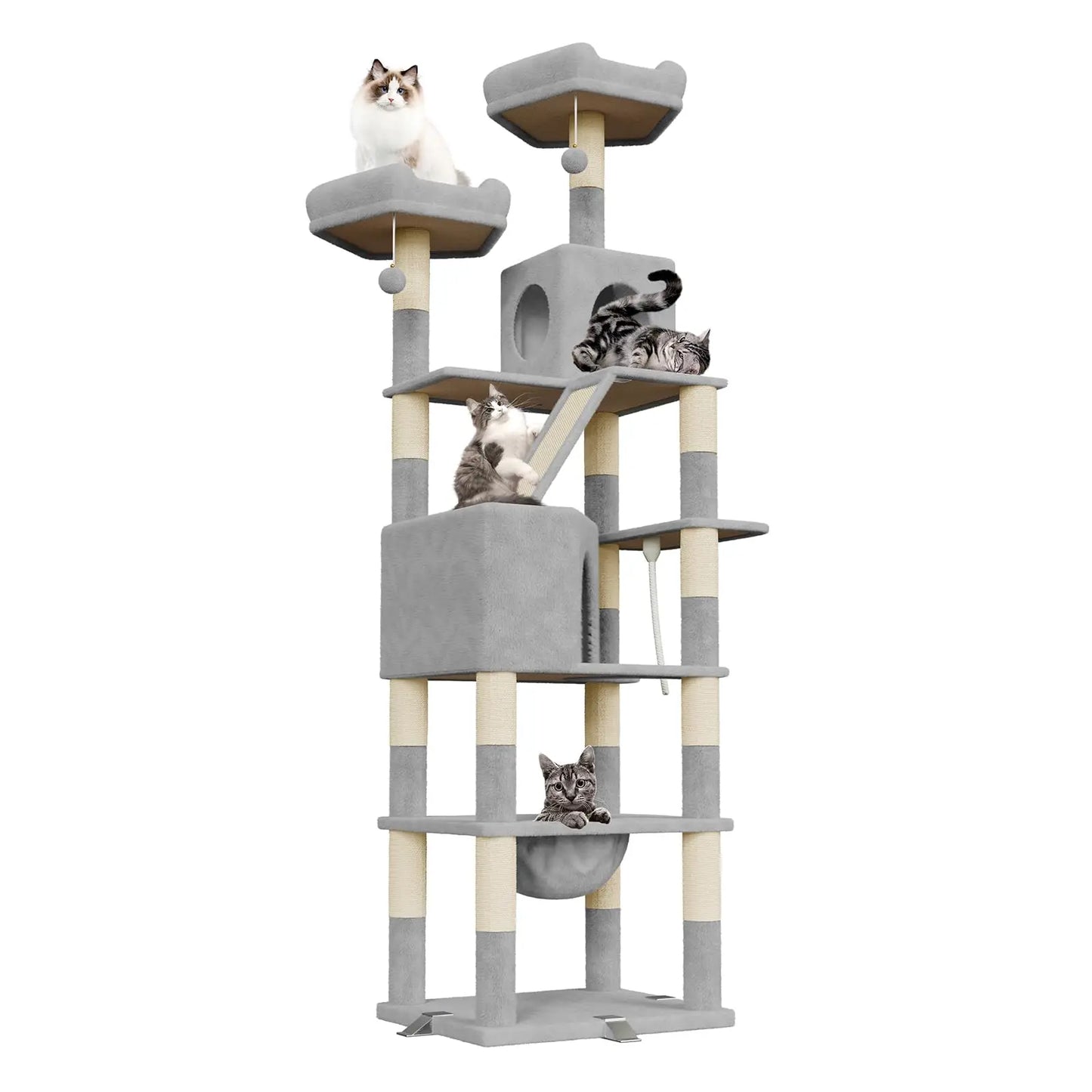 Ultimate XXL Cat Tree Tower - 208cm | FurvioShop
