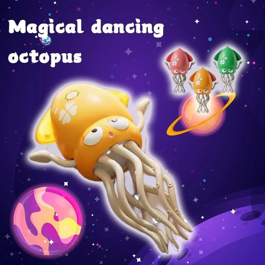 Colorful Furvio Shop Interactive Dancing Octopus Teaser Toy with flexible tentacles and playful movement.