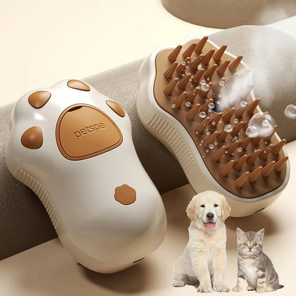 Silent Spray Pet Massage Comb & Brush | FurvioShop