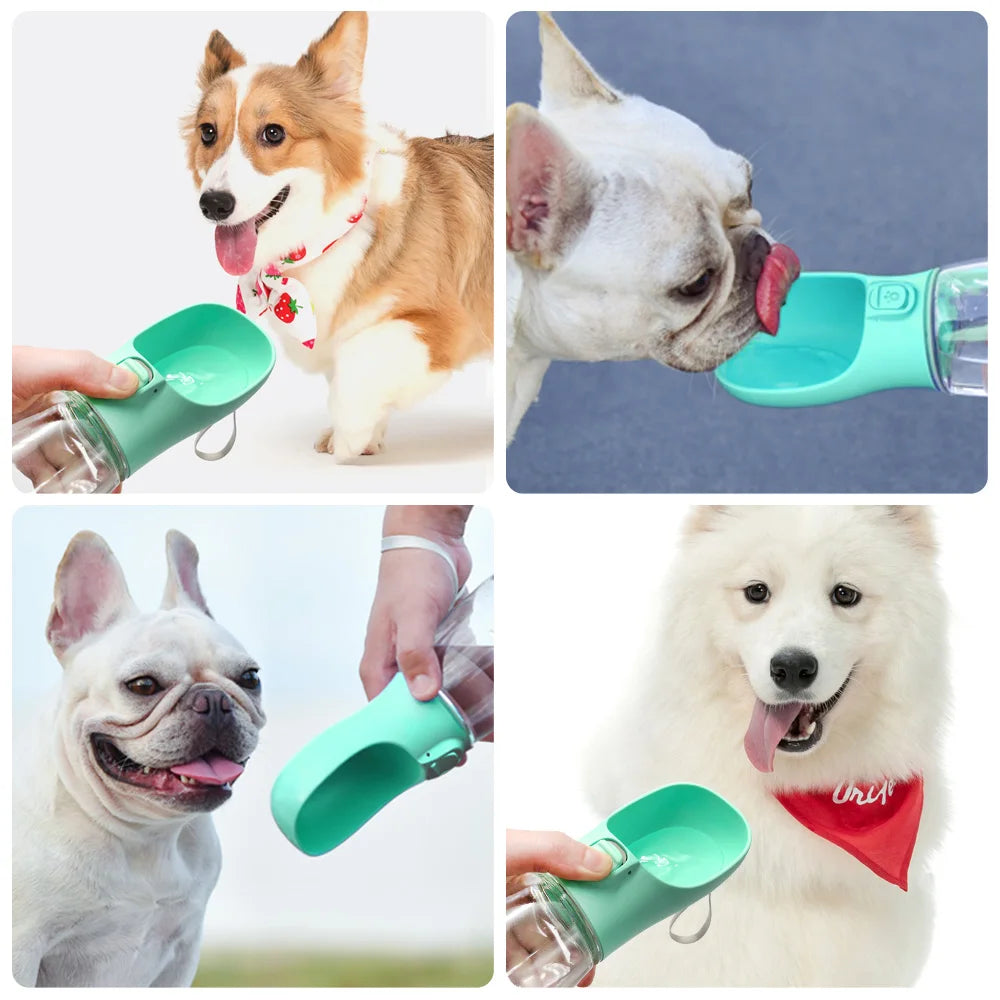 Portable Leakproof Dog Water Bottle Travel Dispenser | FurvioShop