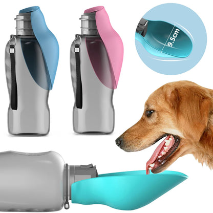 800ml Foldable Large Dog Water Bottle | FurvioShop