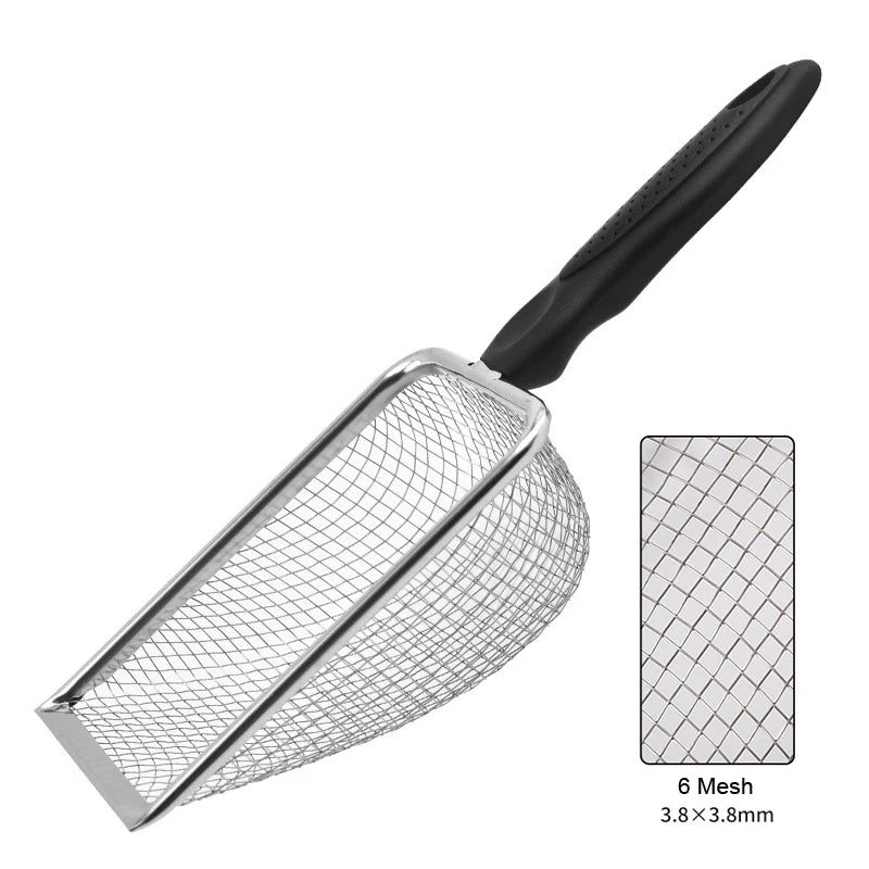 Fine Mesh Stainless Steel Litter Scoop | FurvioShop