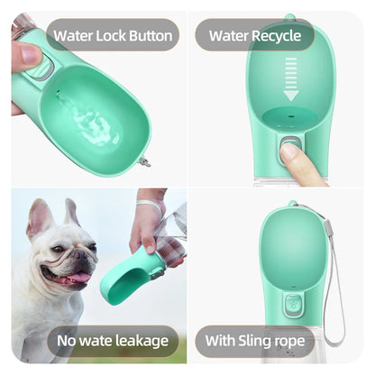 Portable Leakproof Dog Water Bottle Travel Dispenser | FurvioShop