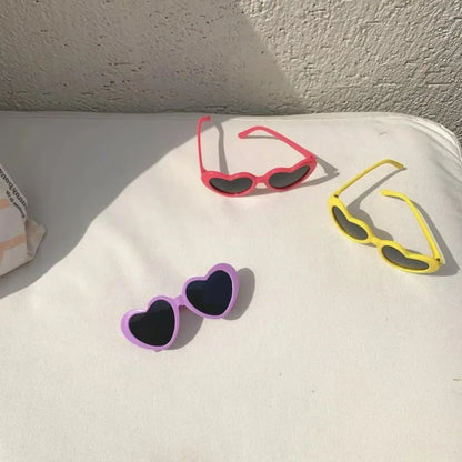 Heart-Shaped Pet Sunglasses for Dogs & Cats | FurvioShop