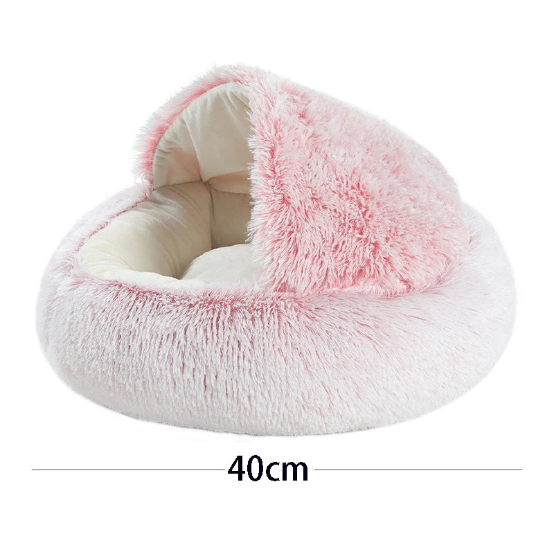 Cozy Plush Cave Pet Bed | FurvioShop