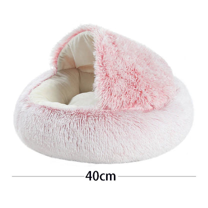 Cozy Plush Cave Pet Bed | FurvioShop