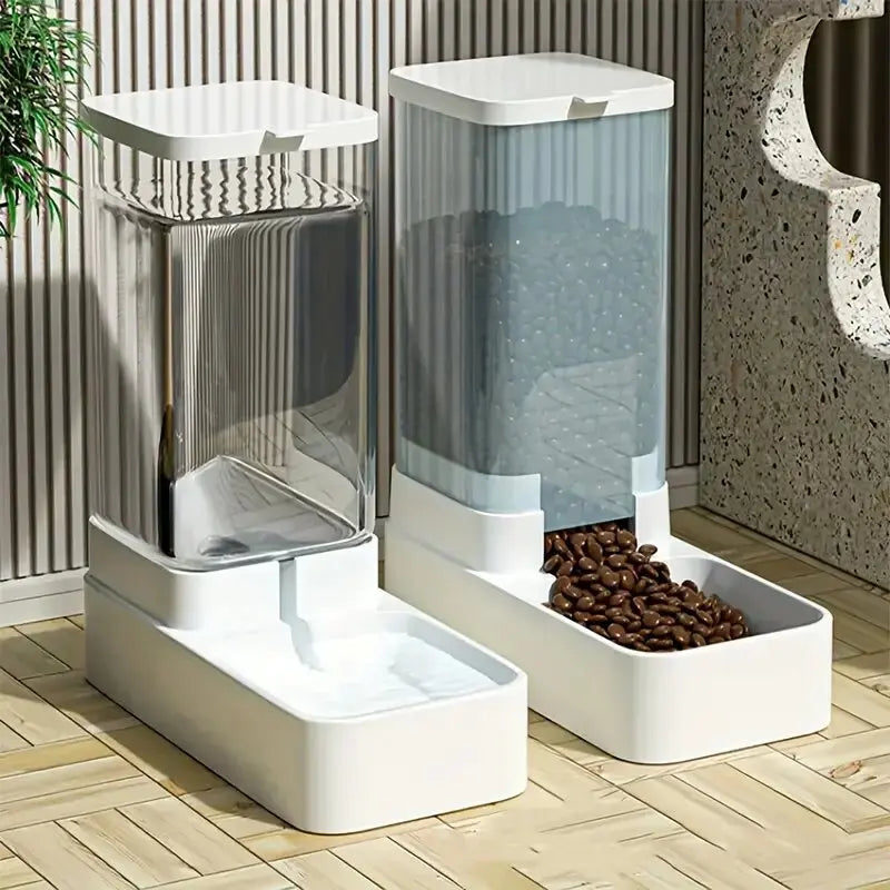 Large Capacity Gravity Pet Feeder & Water Dispenser | FurvioShop