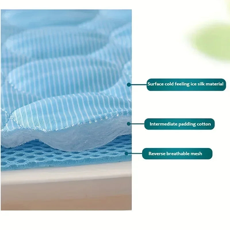 Breathable Ice Silk Pet Cooling Mat | FurvioShop