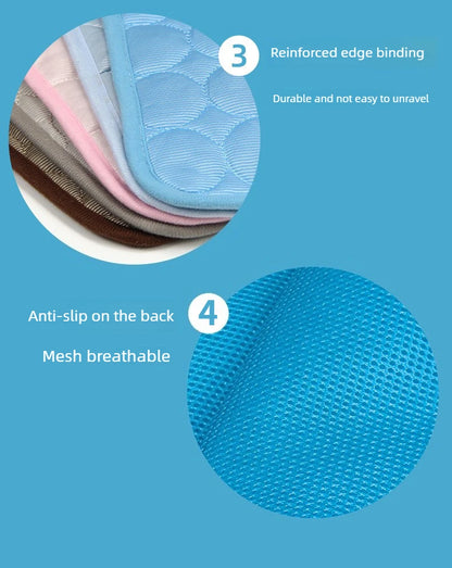 Breathable Ice Silk Pet Cooling Mat | FurvioShop