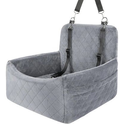 Safe & Cozy Dog Car Seat Booster Bed | FurvioShop