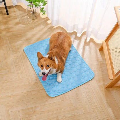 Breathable Ice Silk Pet Cooling Mat | FurvioShop