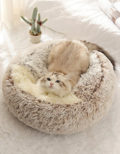 Cozy Plush Cave Pet Bed | FurvioShop