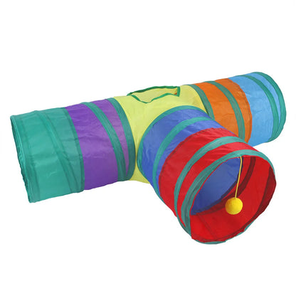 Foldable Crinkle Cat Play Tunnel | FurvioShop
