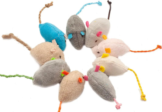 Interactive Plush Catnip Mouse Toys | FurvioShop