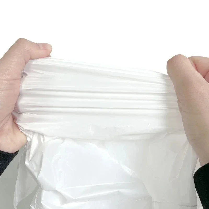Furvio Shop Tonepie Smart Cat Litter Box Waste Bags shown in a roll with biodegradable material for easy disposal