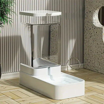 Large Capacity Gravity Pet Feeder & Water Dispenser | FurvioShop