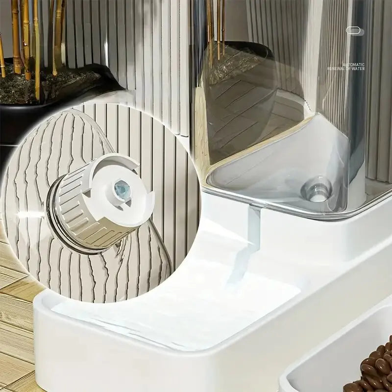 Large Capacity Gravity Pet Feeder & Water Dispenser | FurvioShop