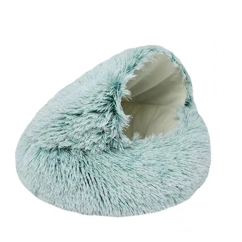 Cozy Plush Cave Pet Bed | FurvioShop