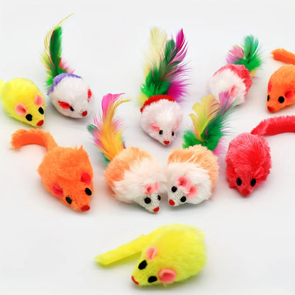 Interactive Plush Catnip Mouse Toys | FurvioShop