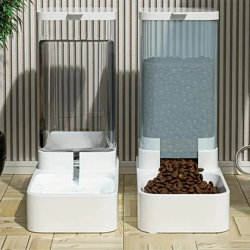 Large Capacity Gravity Pet Feeder & Water Dispenser | FurvioShop