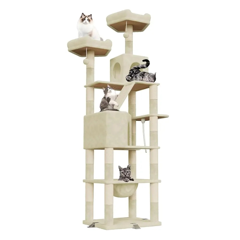Ultimate XXL Cat Tree Tower - 208cm | FurvioShop