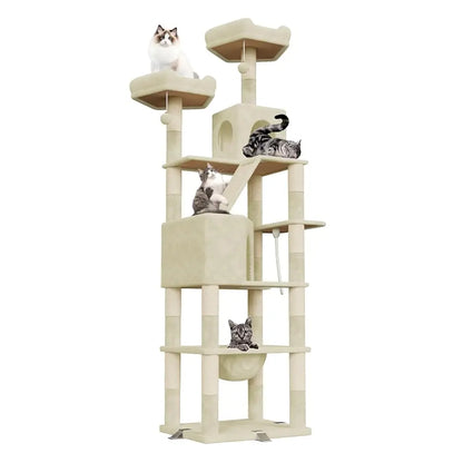 Ultimate XXL Cat Tree Tower - 208cm | FurvioShop