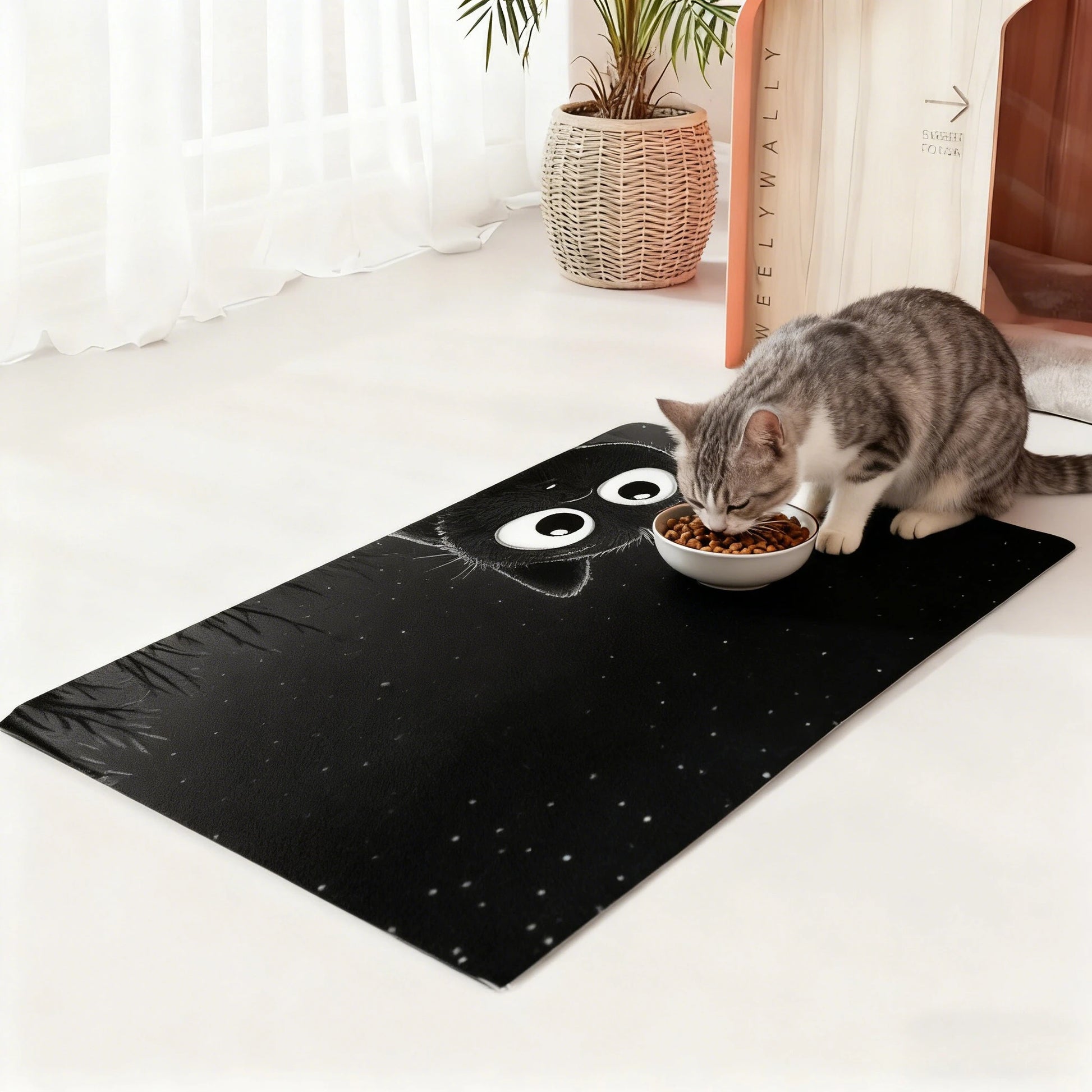 Furvio Shop waterproof diatom mud pet feeding mat with non-slip surface and absorbent design for easy cleanup.