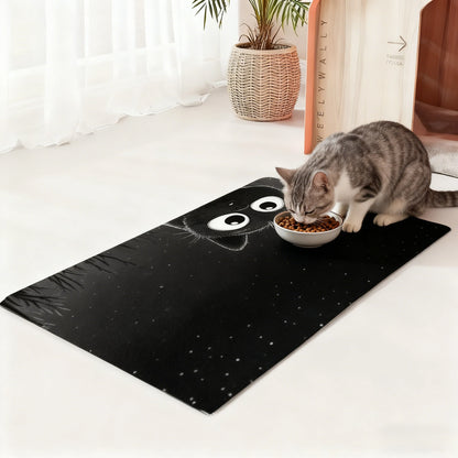 Furvio Shop waterproof diatom mud pet feeding mat with non-slip surface and absorbent design for easy cleanup.