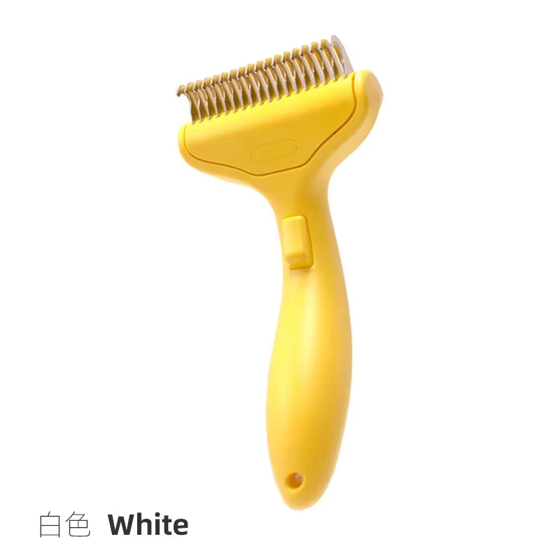 Self-Cleaning Pet Dematting Comb & Shedding Brush | FurvioShop