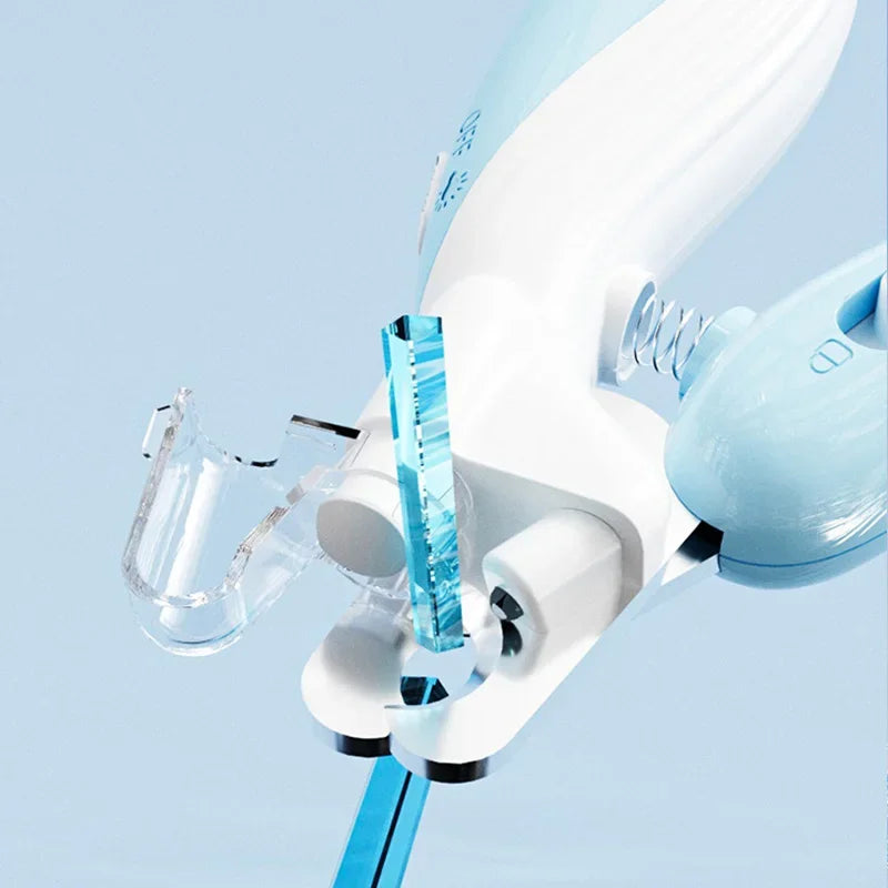 Furvio Shop illuminating LED pet nail clippers with ergonomic handle and built-in LED light for precise grooming.