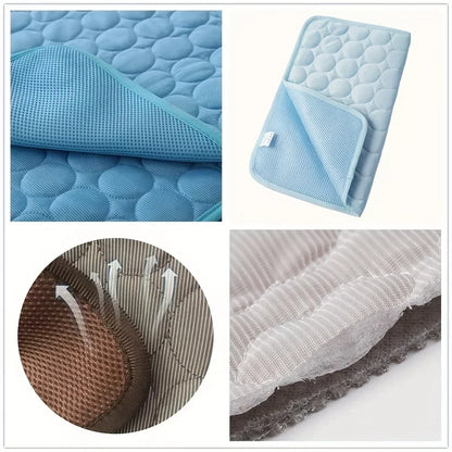 Breathable Ice Silk Pet Cooling Mat | FurvioShop