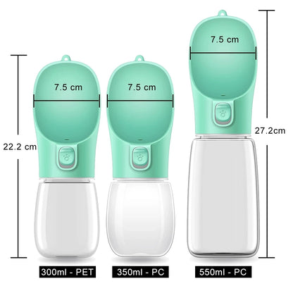 Portable Leakproof Dog Water Bottle Travel Dispenser | FurvioShop