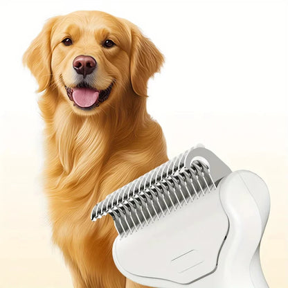 Self-Cleaning Pet Dematting Comb & Shedding Brush | FurvioShop
