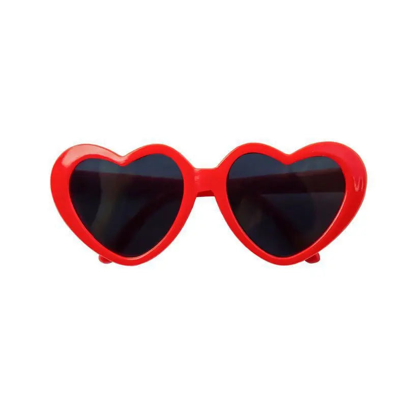 Heart-Shaped Pet Sunglasses for Dogs & Cats | FurvioShop