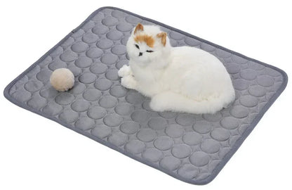 Breathable Ice Silk Pet Cooling Mat | FurvioShop